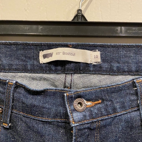 Levi’s 515 Classic Bootcut Medium Wash Jeans Size 10 - Picture 4 of 7